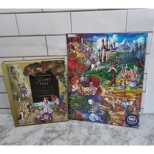 Jigsaw Puzzle Books 6 Fairy Tales Puzzles & Big Fairy Tales Puzzle Home School